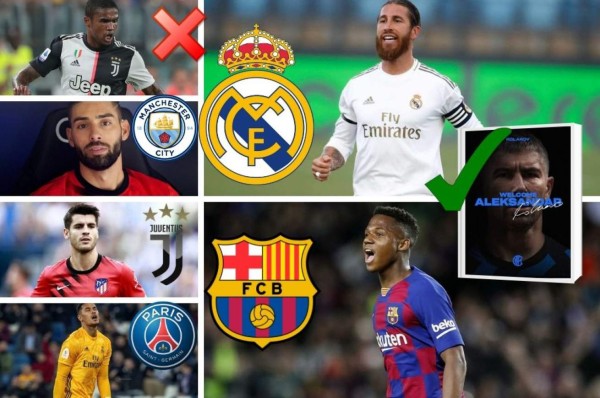 Mercado: Otro trueque en el Barcelona, más bajas en el Real Madrid y el bombazo de la Juventus