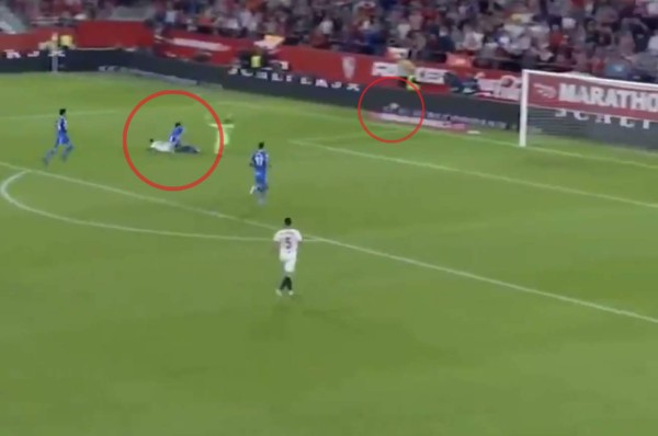 ¡Golazo! Chicharito Hernández marca su primer tanto de la Liga Española con Sevilla