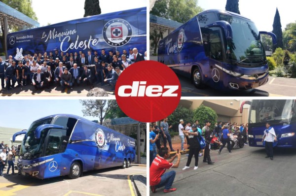 ¡De lujo! El nuevo e imponente autobús de Cruz Azul patrocinado por Mercedes-Benz&nbsp;&nbsp;&nbsp;