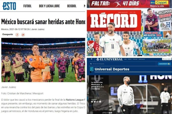 Lo que dice la prensa mexicana sobre el duelo de hoy ante Honduras: 'A sacarse la espina'