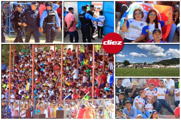 Fotos: Olimpia visita Danlí y provoca locura y llenazo en el Estadio Marcelo Tinoco