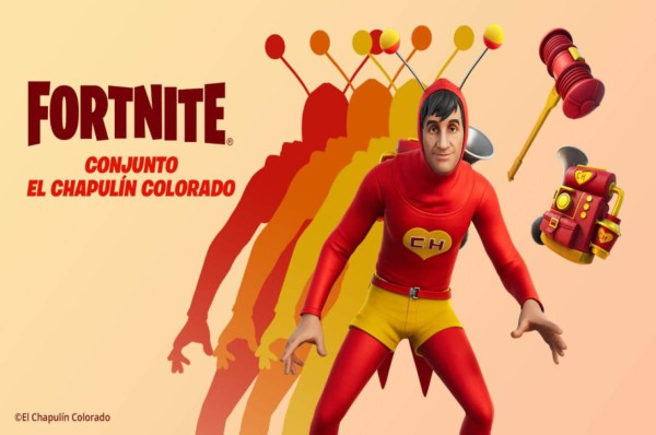 ¡No contaban con su astucia! El Chapulín Colorado llega a Fortnite