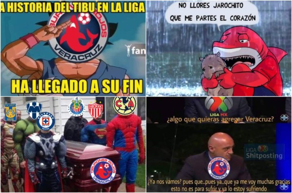 Liga MX: Veracruz es desafiliado y los divertidos memes no perdonan al Tiburón