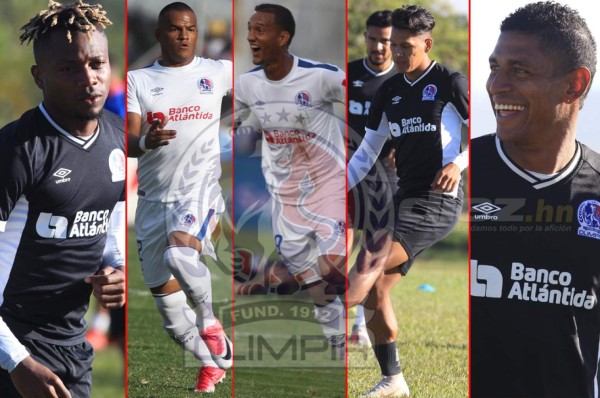 Los jugadores del Olimpia que podría jugar su último partido en la Gran Final