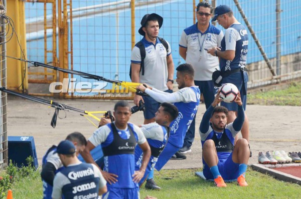 Nuevo integrante y corrección de detalles: Así fue el entrenamiento de la Selección de Honduras