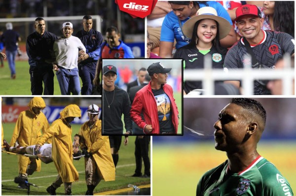 Lo que no se vio por TV: Un representante y varias visitas especiales en el Olimpia-Marathón