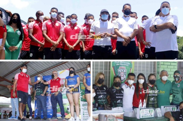 Marathón presenta su plantilla para el Apertura 2021 y dejan claro su objetivo por conquistar la décima copa