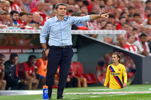 Ernesto Valverde: 'Griezmann tiene que entrar más en juego'&nbsp;&nbsp;