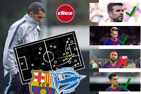 ¡Filtrado! El 11 titular del Barcelona para debutar en la Liga Española