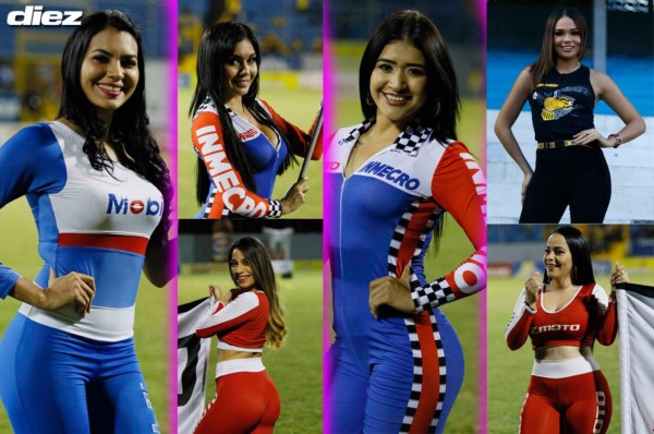 ¡Para enamorarse! Las chicas que embellecieron el clásico Real España-Olimpia