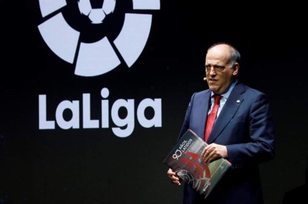 Presidente de la Liga apunta al 12 de junio para reanudar el campeonato español