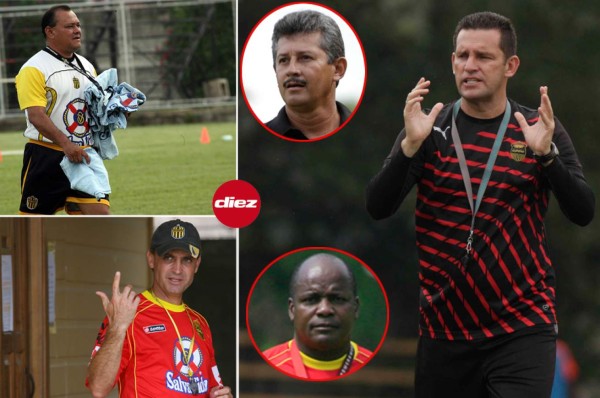 Los últimos entrenadores que fracasaron al mando del Real España