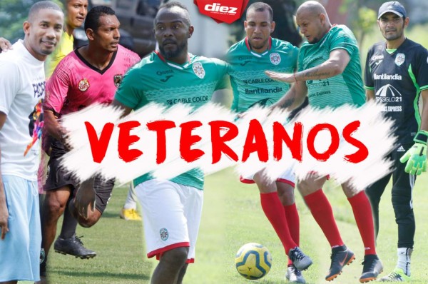 Así lucen ex figuras de la Liga Nacional de Honduras en la Liga de Veteranos