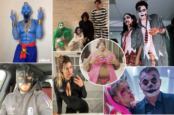 Halloween 2019: Las grandes locuras de los deportistas y Wanda Nara incendió las redes