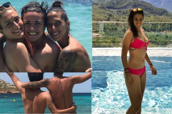 Las ardientes vacaciones del FC Barcelona femenino en la playa