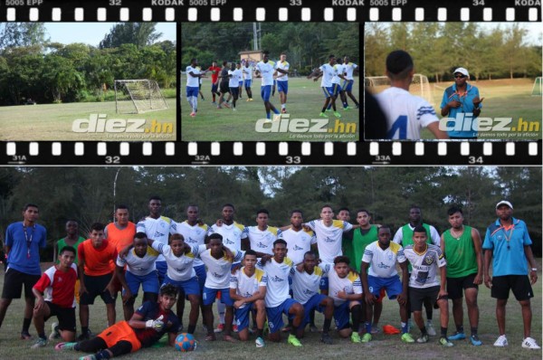 FOTOS: Así se prepara el Galaxy FC en Roatán, rival del Olimpia en la Copa Presidente