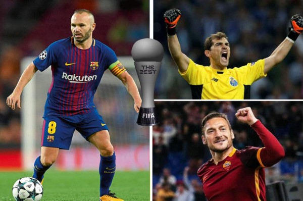 TOP: Los cracks del fútbol que pudieron haber ganado el The Best