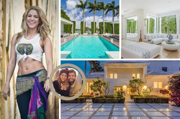 La 'casa maldita' de Shakira: Así es su ostentosa mansión en Miami que nadie quiere comprar