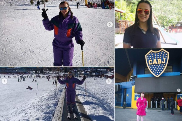 FOTOS: Las vacaciones de la periodista Isabel Zambrano en Argentina