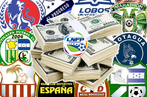 La millonaria deuda que mantienen los equipos con la Liga Nacional