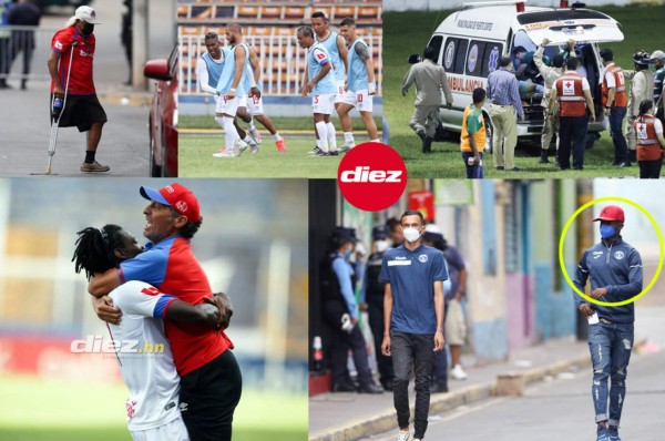 No se vio por TV: El disfrazado que entrenó con Motagua; reapareció en Olimpia meses después