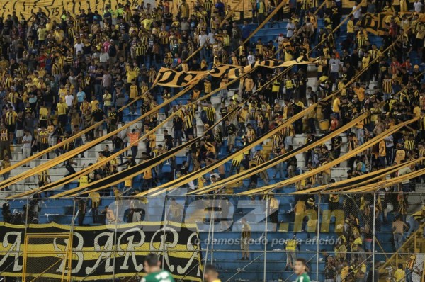 EN FOTOS: Así fueron los relajos en el derbi entre Real España y Marathón