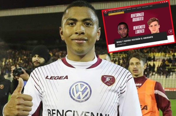 Reggina de Italia anuncia la compra de la ficha del hondureño Rigoberto Rivas y firma contrato hasta 2025