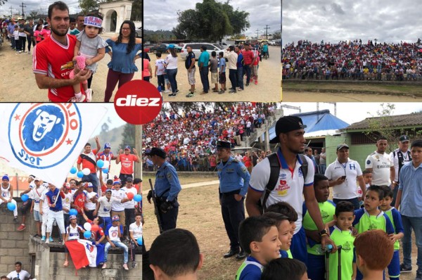 FOTOS: Olimpia desata la locura en el Marcelo Tinoco de Danlí