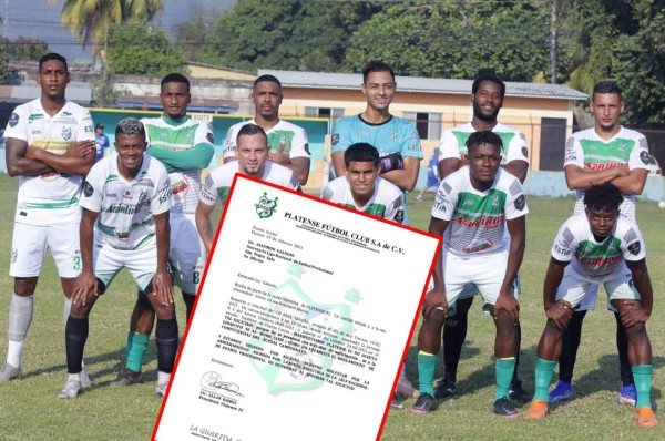 Platense no acepta suspensión del juego ante Real España y pide a la Liga mantener programación