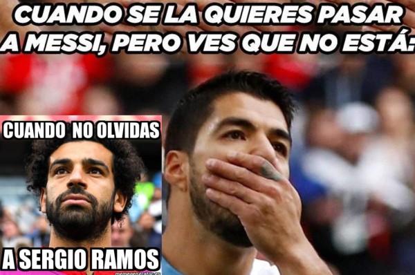 MEMES: No perdonan a Sergio Ramos al ver a Salah en el banco de Egipto