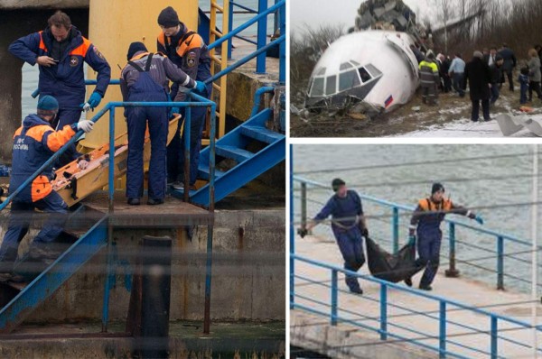 ¡DESGARRADORAS! Las fotos más terribles de la tragedia aérea de avión de Rusia en el Mar Negro
