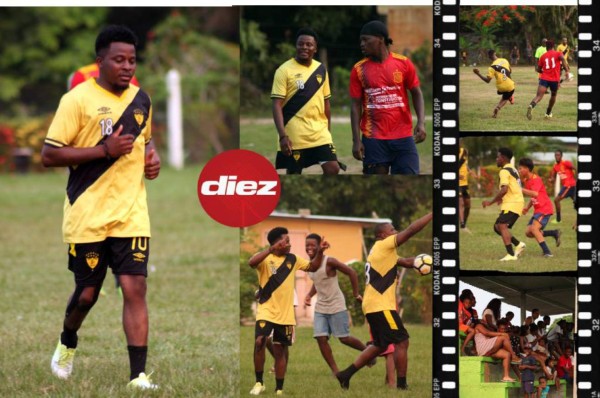 Marvin Chávez revive sus mejores tiempos haciendo fútbol en Sambo Creek