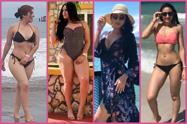 Así disfrutan del feriado morazánico las chicas más bellas de Honduras