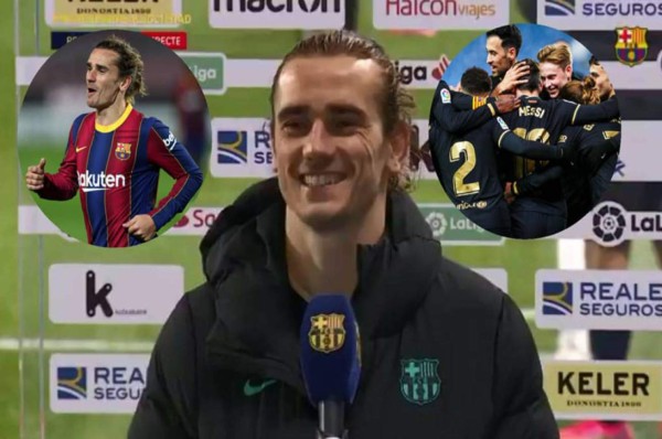 Griezmann feliz y orgulloso tras la goleada: 'Con lo que hemos hecho, le toca pagar la ronda a Koeman'