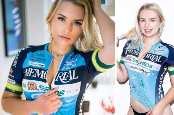Las fotos 'inapropiadas' por las que un equipo de ciclismo ha vetado a la sexy Tara Gins
