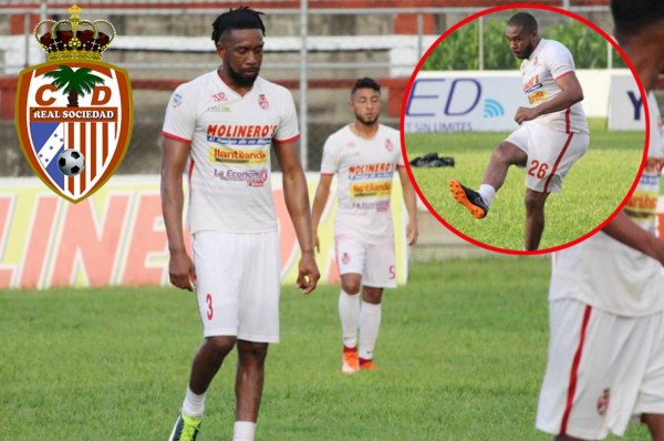 Jhonny Palacios ya está entrenando con Real Sociedad de Tocoa