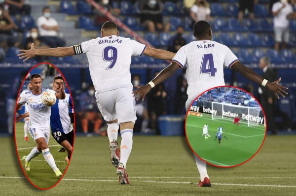 ¡Conexión temible! Hazard se luce con tacón y asiste a Benzema en gol del Real Madrid ante Alavés