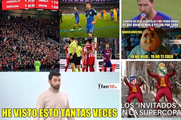Los otros memes donde humillan a Messi y al Barcelona tras caer ante el Atlético de Madrid