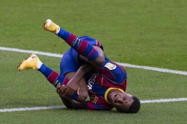 Comunicado oficial: Ansu Fati será operado el lunes de su fractura de menisco interno