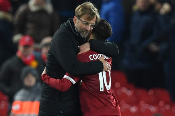 ¿Para Barcelona? Klopp deja entrever la salida de Coutinho del Liverpool