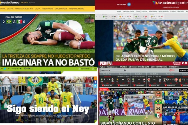 Así reaccionó la prensa mexicana tras la eliminación del Mundial: 'Sigan soñando con el quinto'