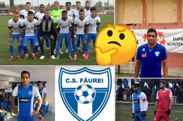 Equipo de Rumania usa el antiguo escudo de la selección de Honduras