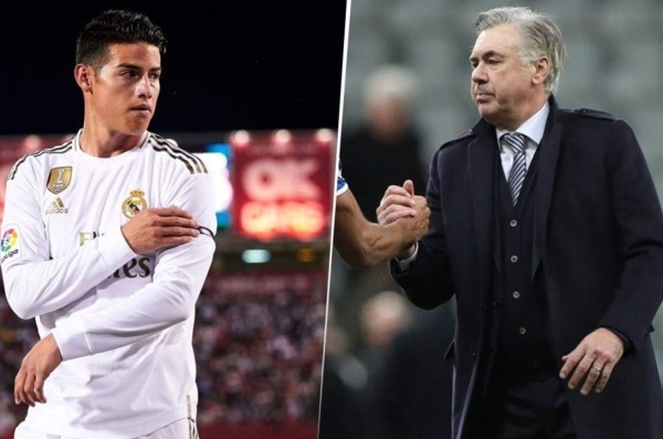 Ancelotti habla sobre James y sorprende al descifrar el futuro del colombiano