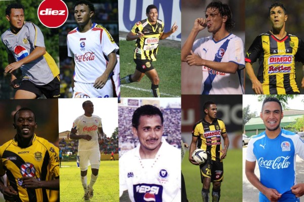 TOP: Jugadores que vistieron la camiseta del Olimpia y Real España