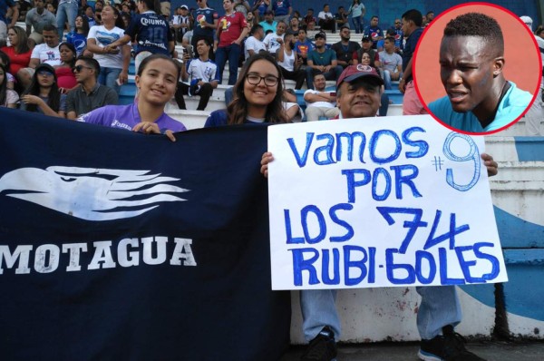 La presión por un récord tiene a 'Rubigol' desesperado en el Motagua