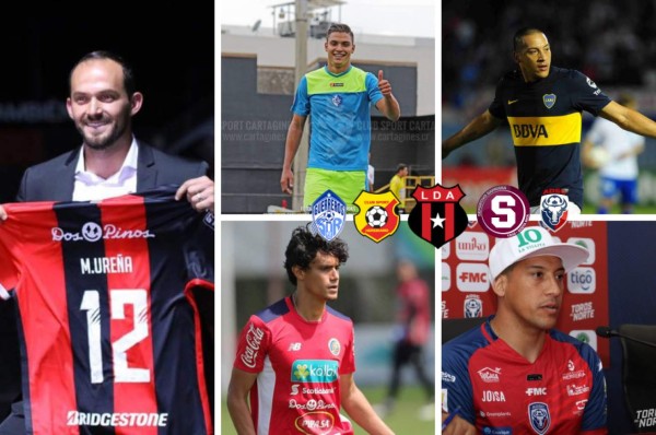 Los mejores fichajes de la Liga de Costa Rica, dos hondureños en la lista