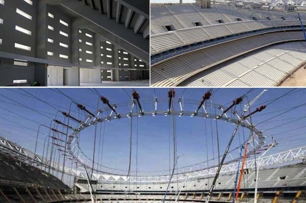 ¡BELLEZA! Así marcha la construcción del nuevo estadio del Atlético de Madrid