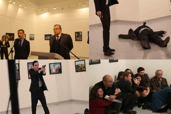 ¡Impactante video! Así mataron a embajador de Rusia en Turquía