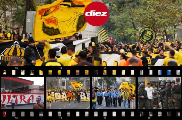 La Ultra Fiel y la Mega Barra le ponen color al clásico en el Morazán