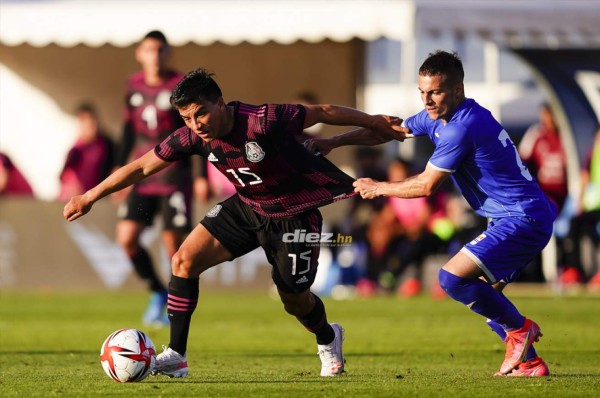 México derrota en amistoso a Rumania, rival de Honduras en los Juegos Olímpicos de Tokio